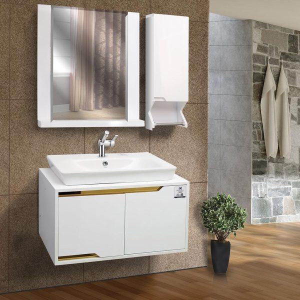 فولست روشویی کابینتی مدل آیلین لوسیا 70 دیواری