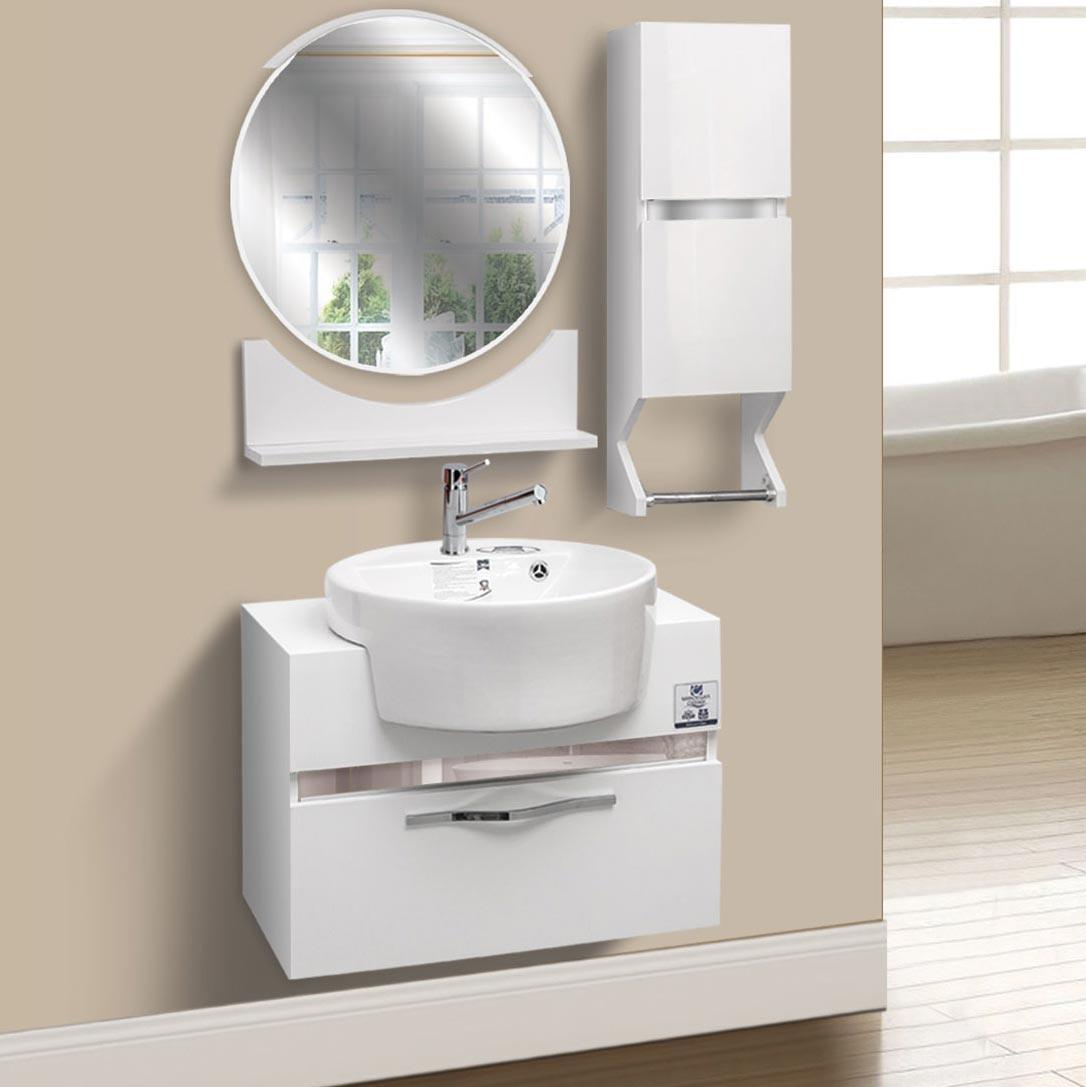 فولست روشویی کابینتی مدل میلانو دیواری